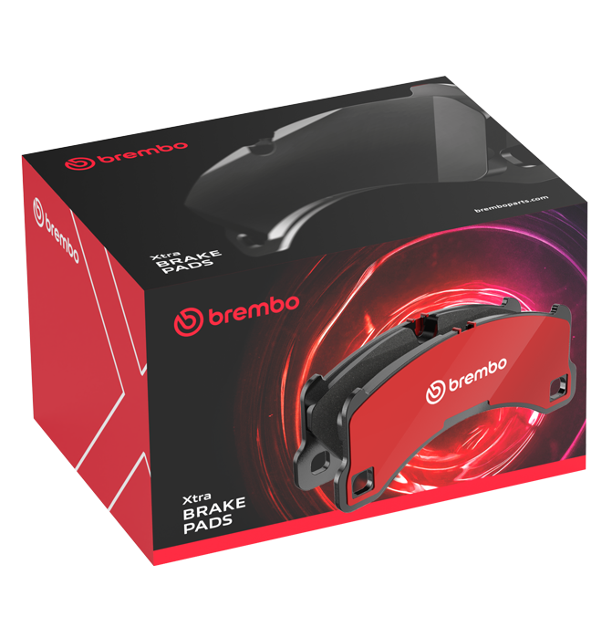Packaging delle pastiglie Brembo Xtra