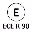 Logo certyfikatu ECE R 90