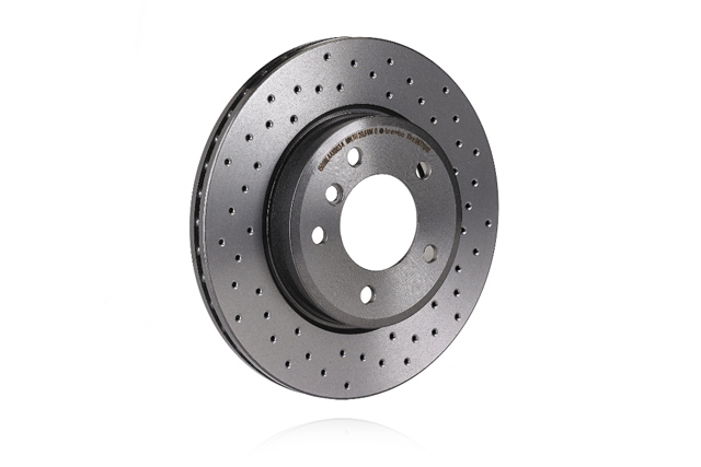 Brembo Xtra brake pads and disc