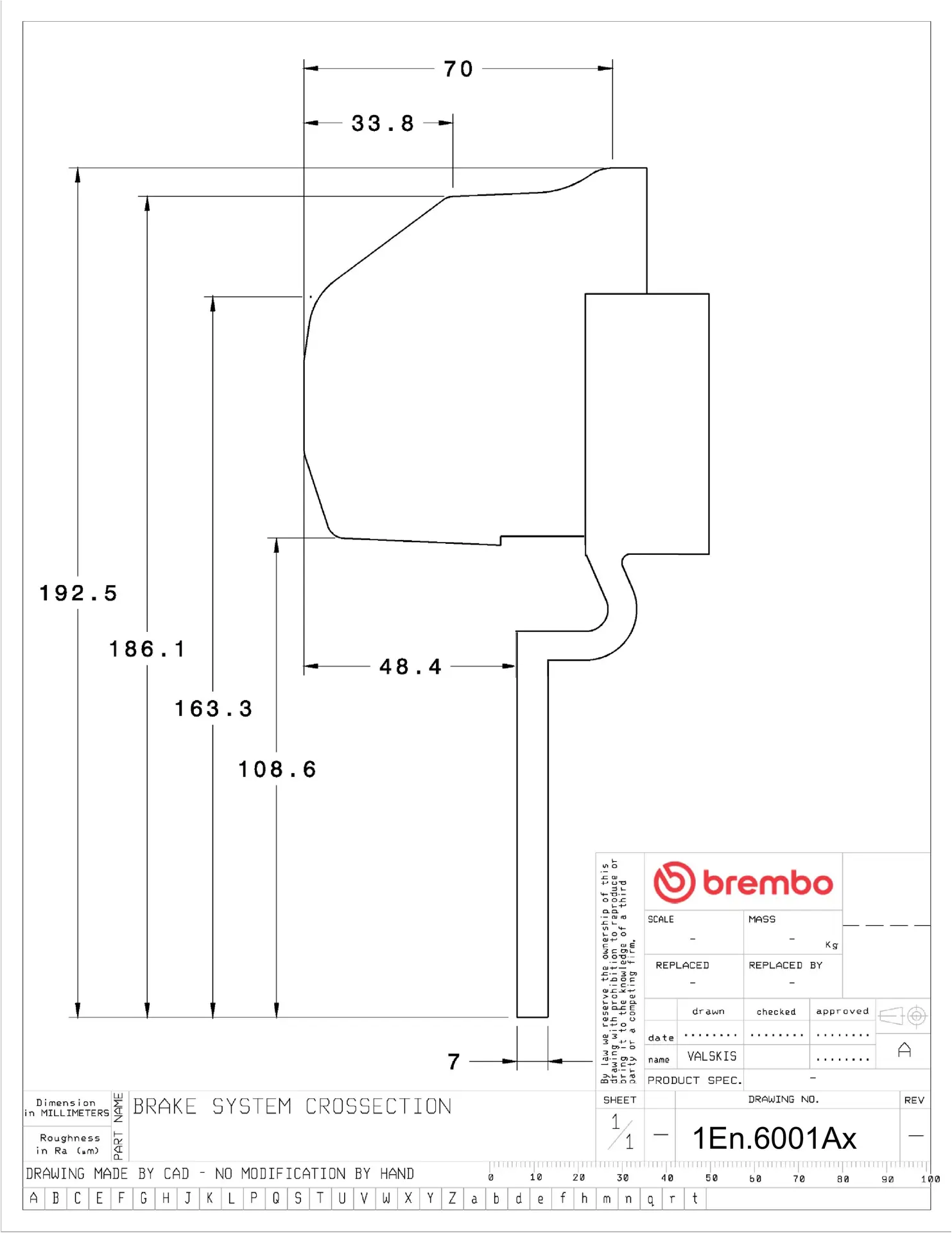 مجموعة UPGRADE GT Brembo 1E5.6001A_
