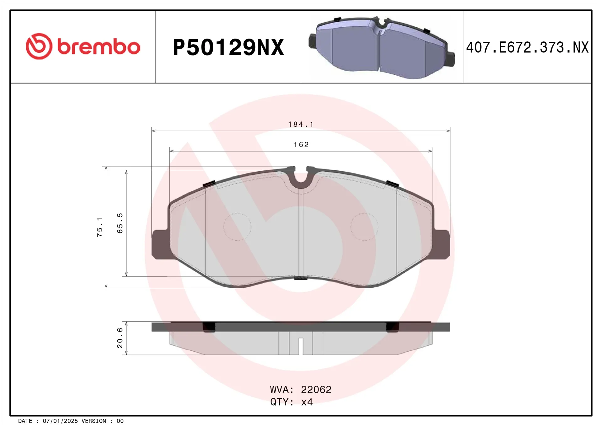 P50129NX