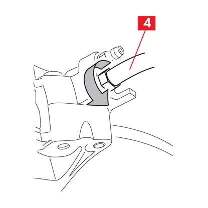 أغلق سدادة التفريغ وأزل أنبوب التجميع