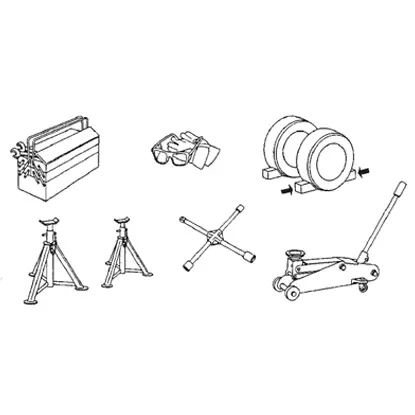 من أجل سلامتك، استخدم دائمًا أدوات إصلاح مناسبة وموثوقة.