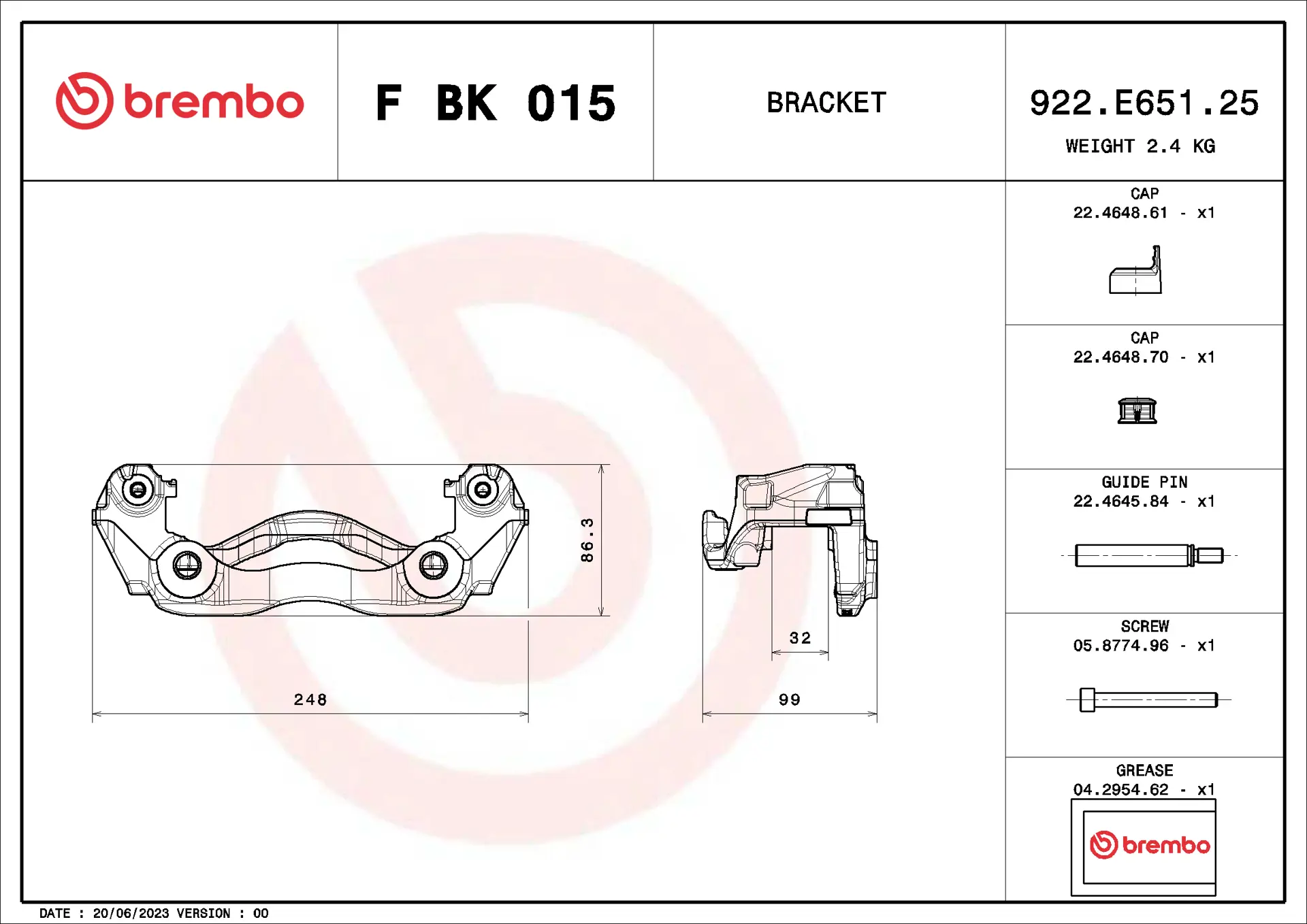 F BK 015