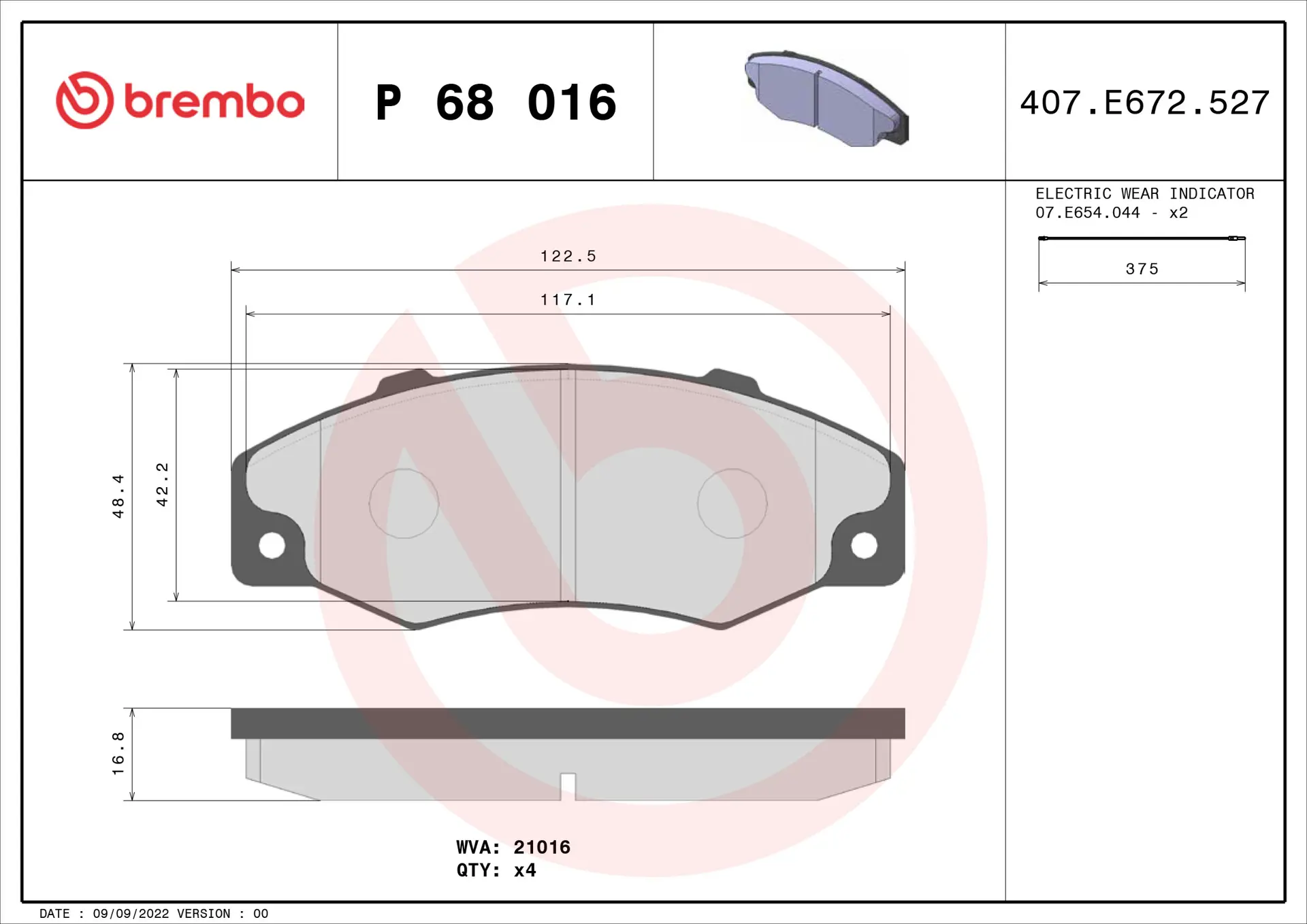 P 68 016