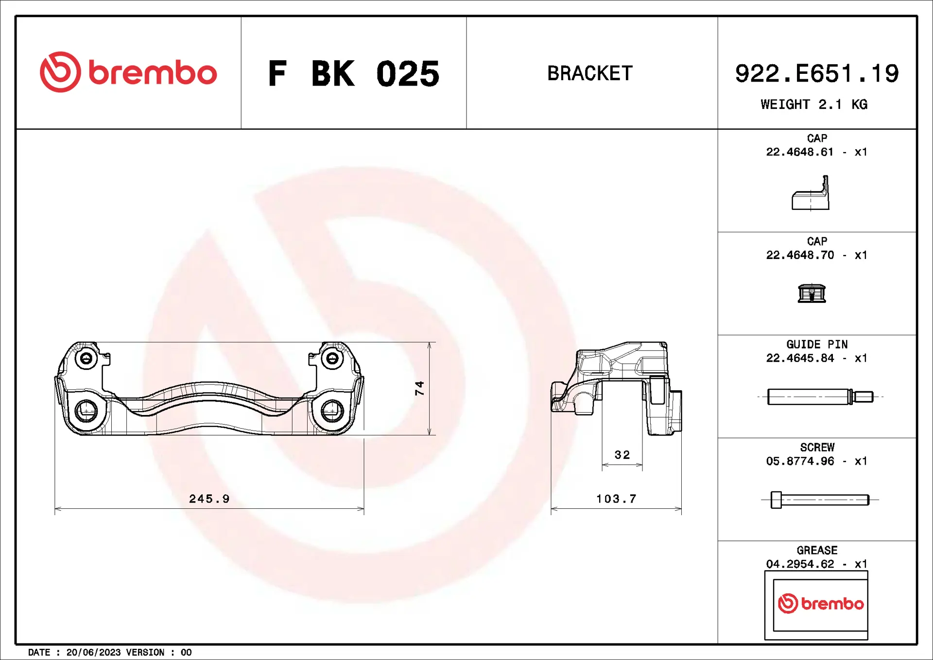 F BK 025
