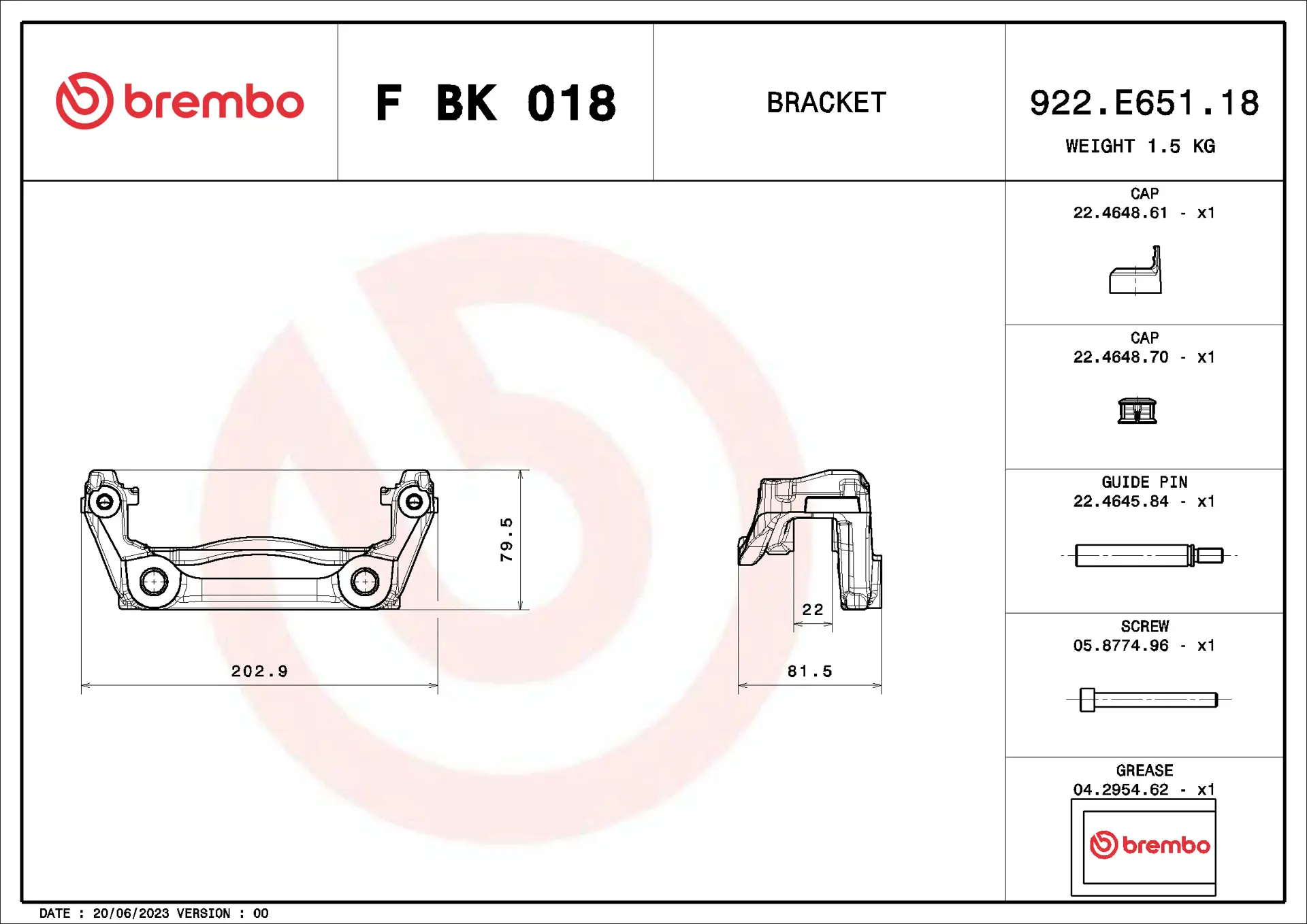 F BK 018