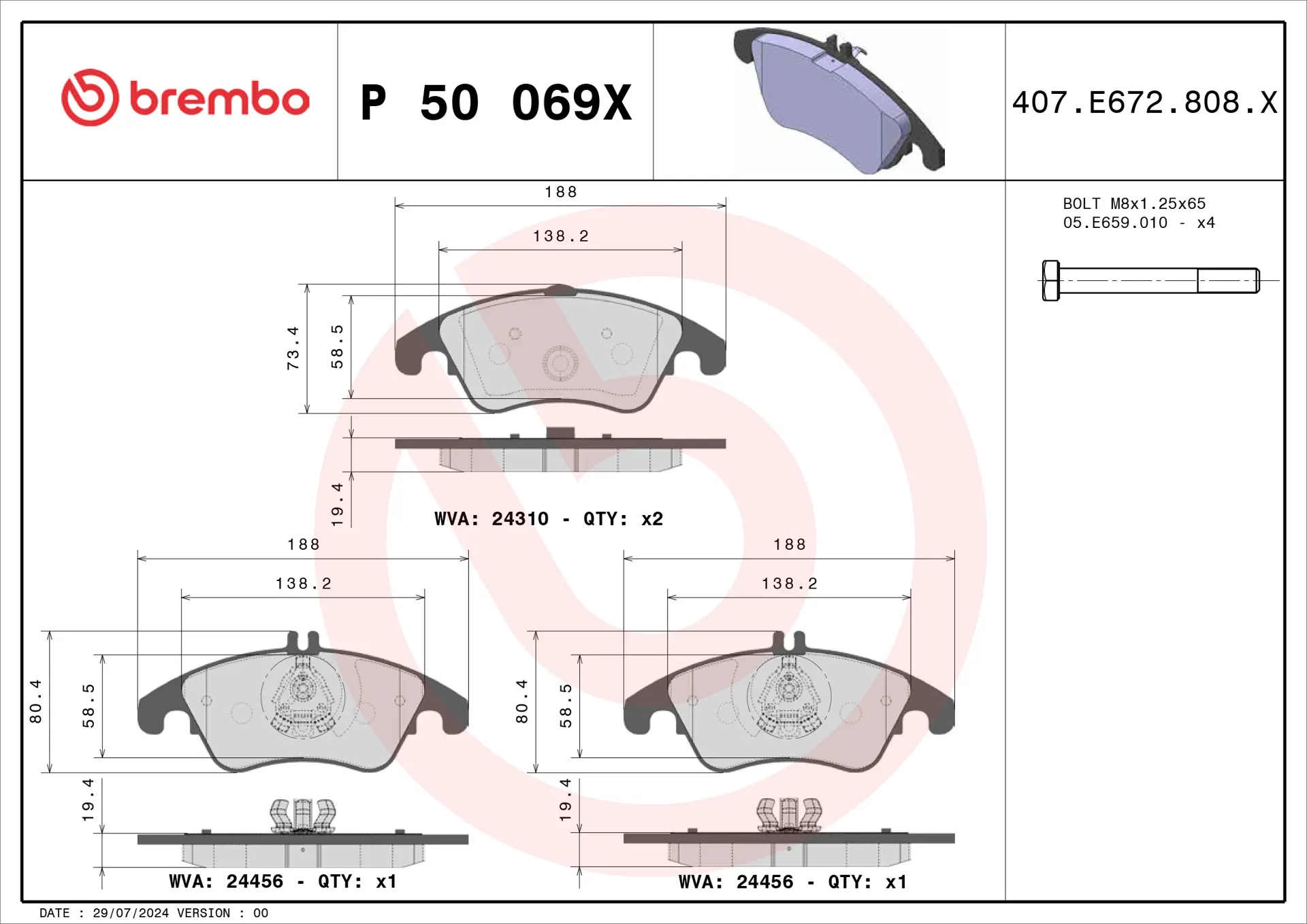 P 50 069X