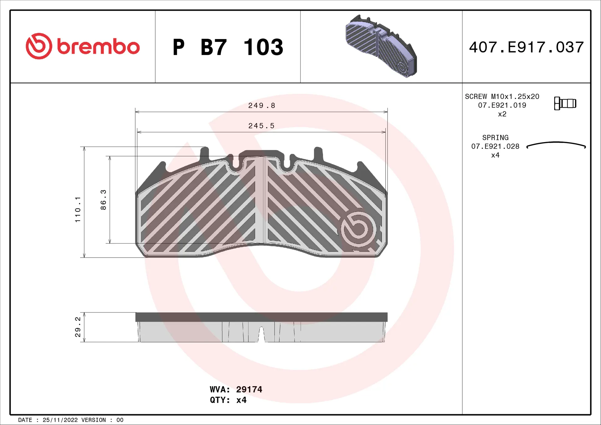 P B7 103