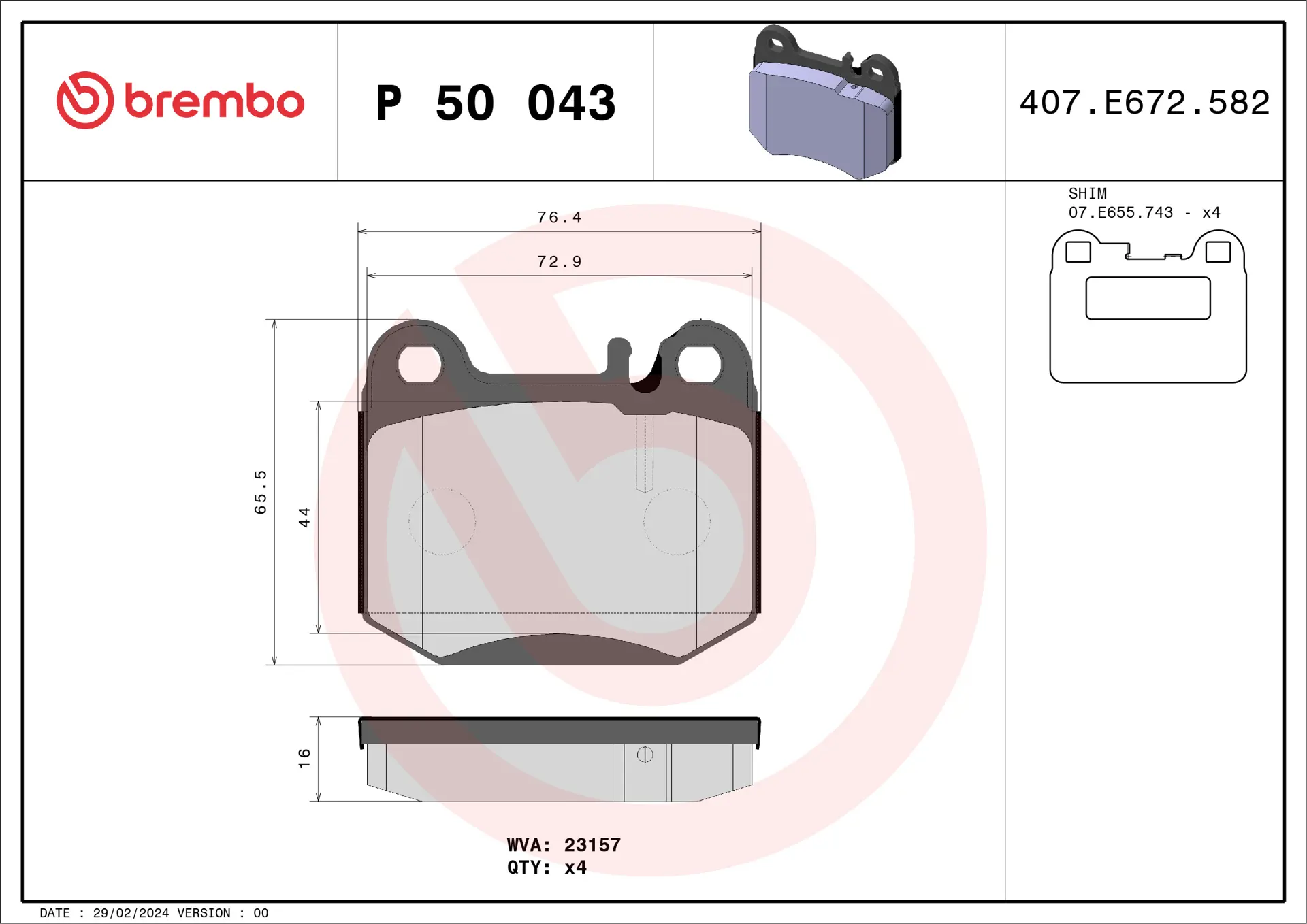 P 50 043