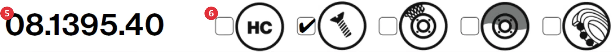 Midterste etiketdel