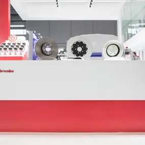 Die Brembo Aftermarket-Bremsbeläge waren die stars auf der Automechanika Shanghai 2018