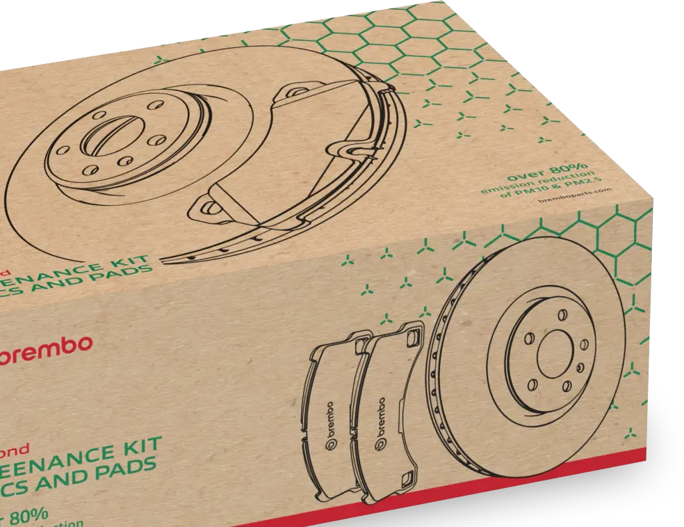 Verpackung der Greenance-Scheibe - Brembo