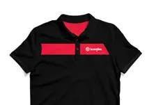 Schwarzes Brembo Expert-Polohemd