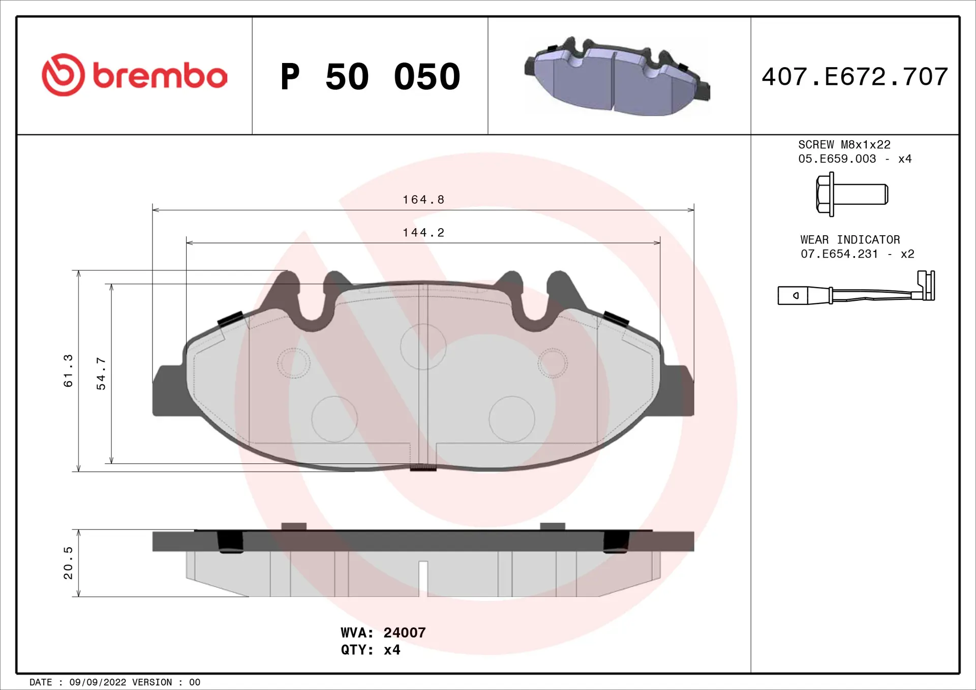 P 50 050