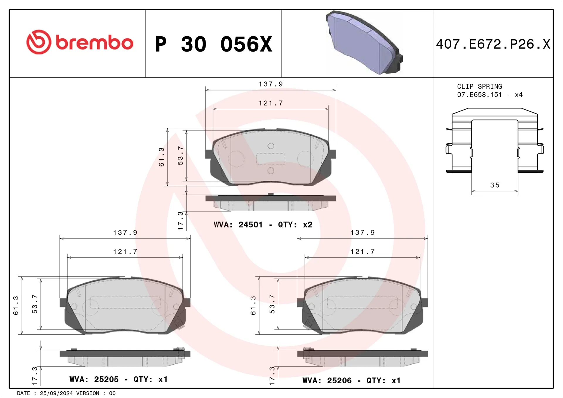 P 30 056X