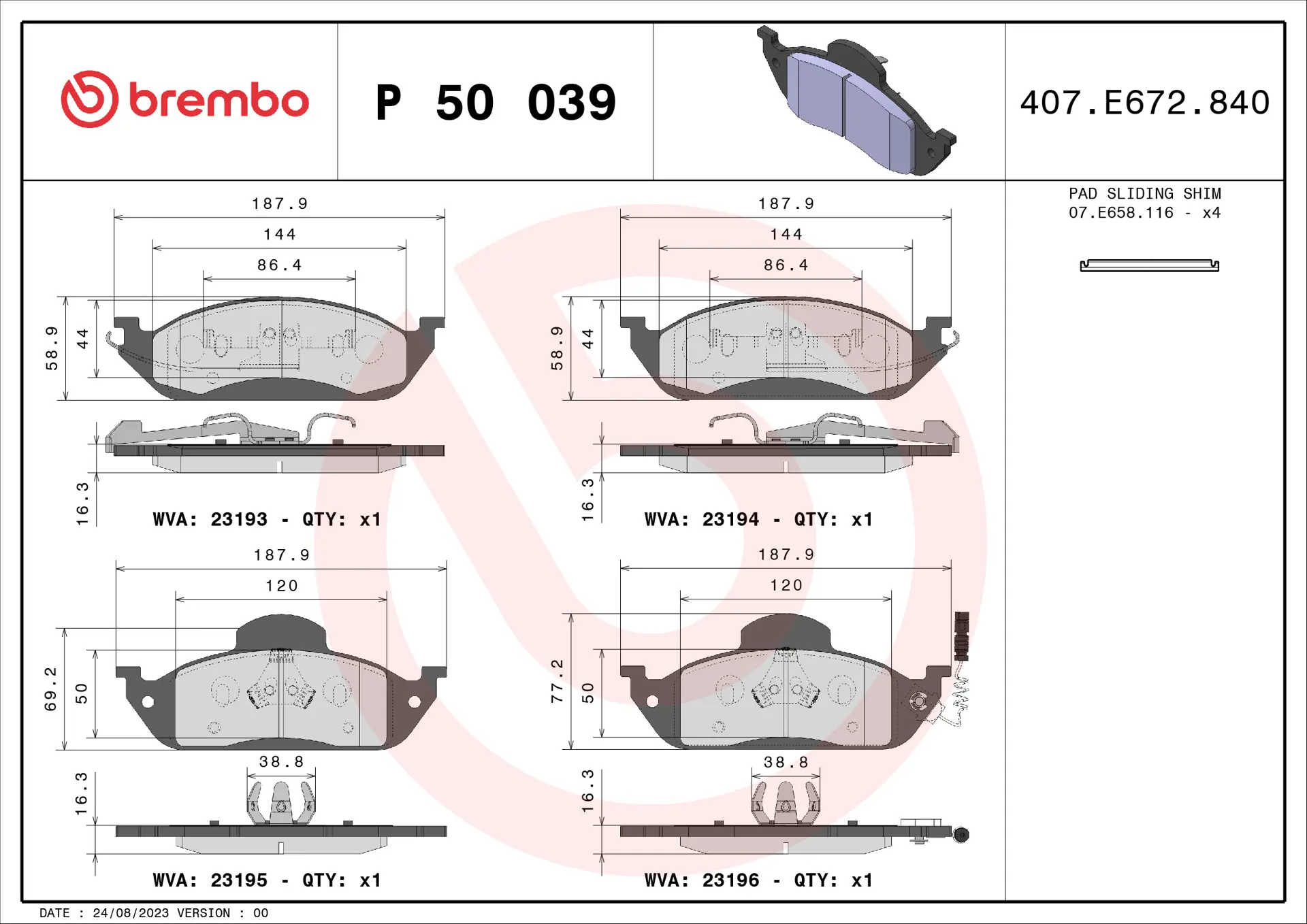 P 50 039