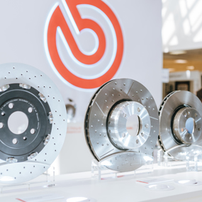 Brembo’s Premium range on show at the Moscow MIMS