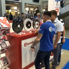 THE BREMBO AFTERMARKET RANGE AT THE MOSCOW EXHIBITION