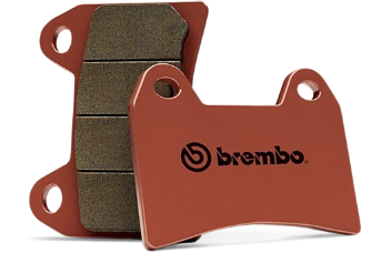 Off-road brake pads with SD compound