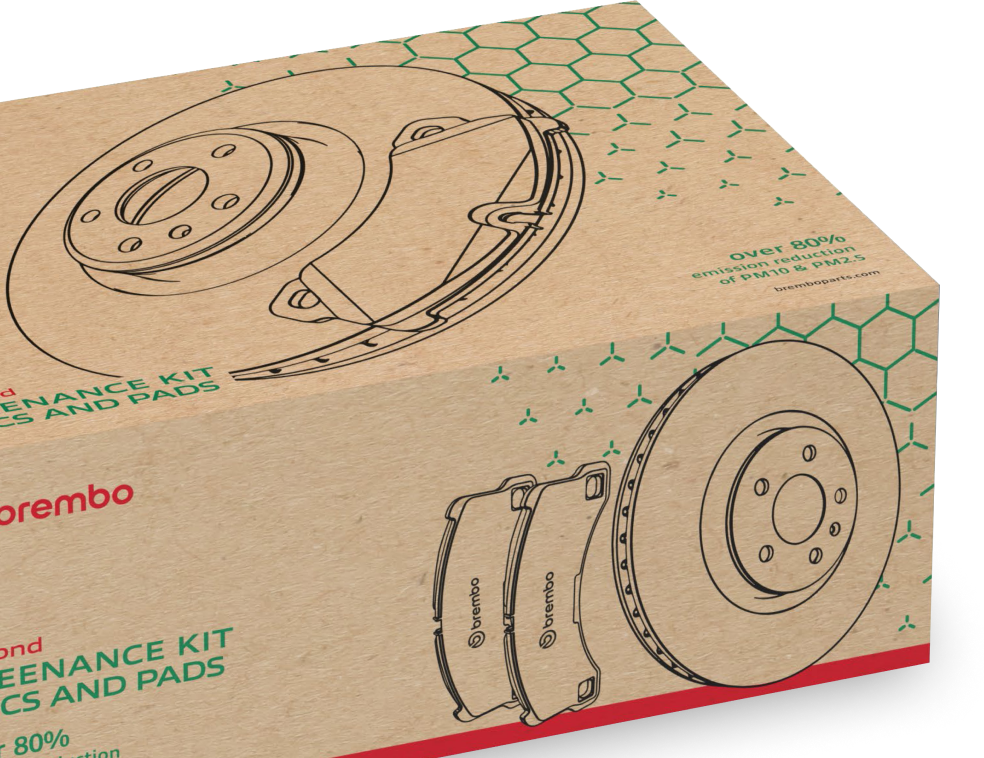 Greenance brake disc pack - Brembo