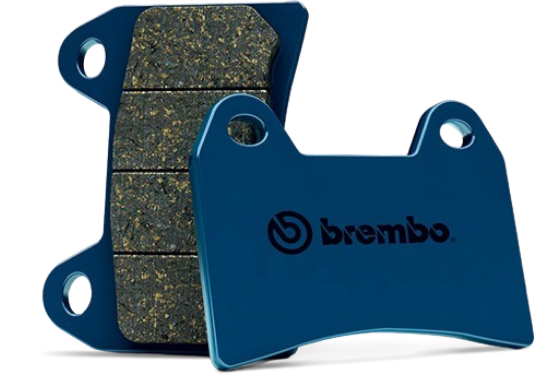 Road brake pads with Carbon Ceramic compound