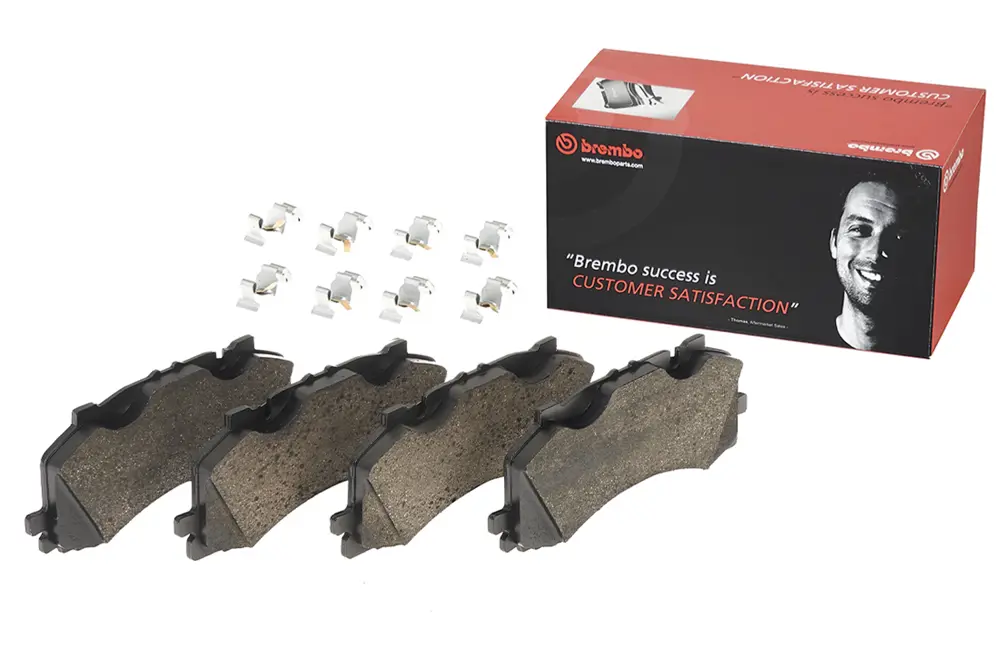 Brembo P 85 109X Brake Pad Set Excl. Wear Warning Contact, With Brake – ML Performance - View #8