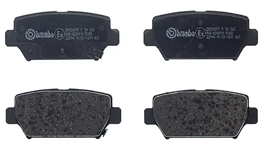 Brake pad Brembo P 54 062