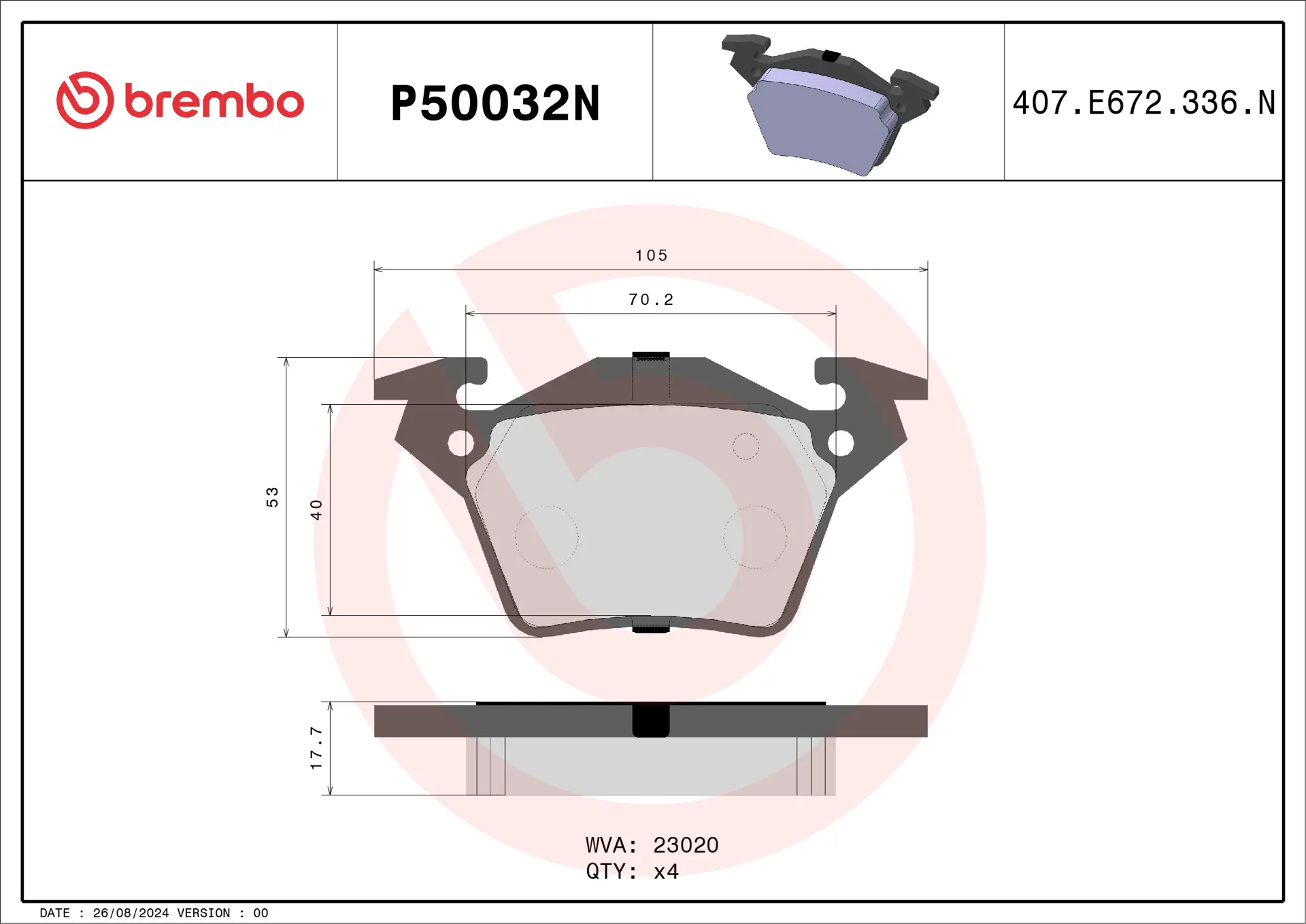 P50032N