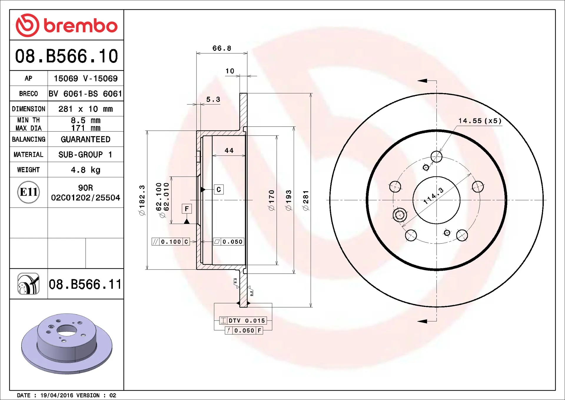 08.B566.10