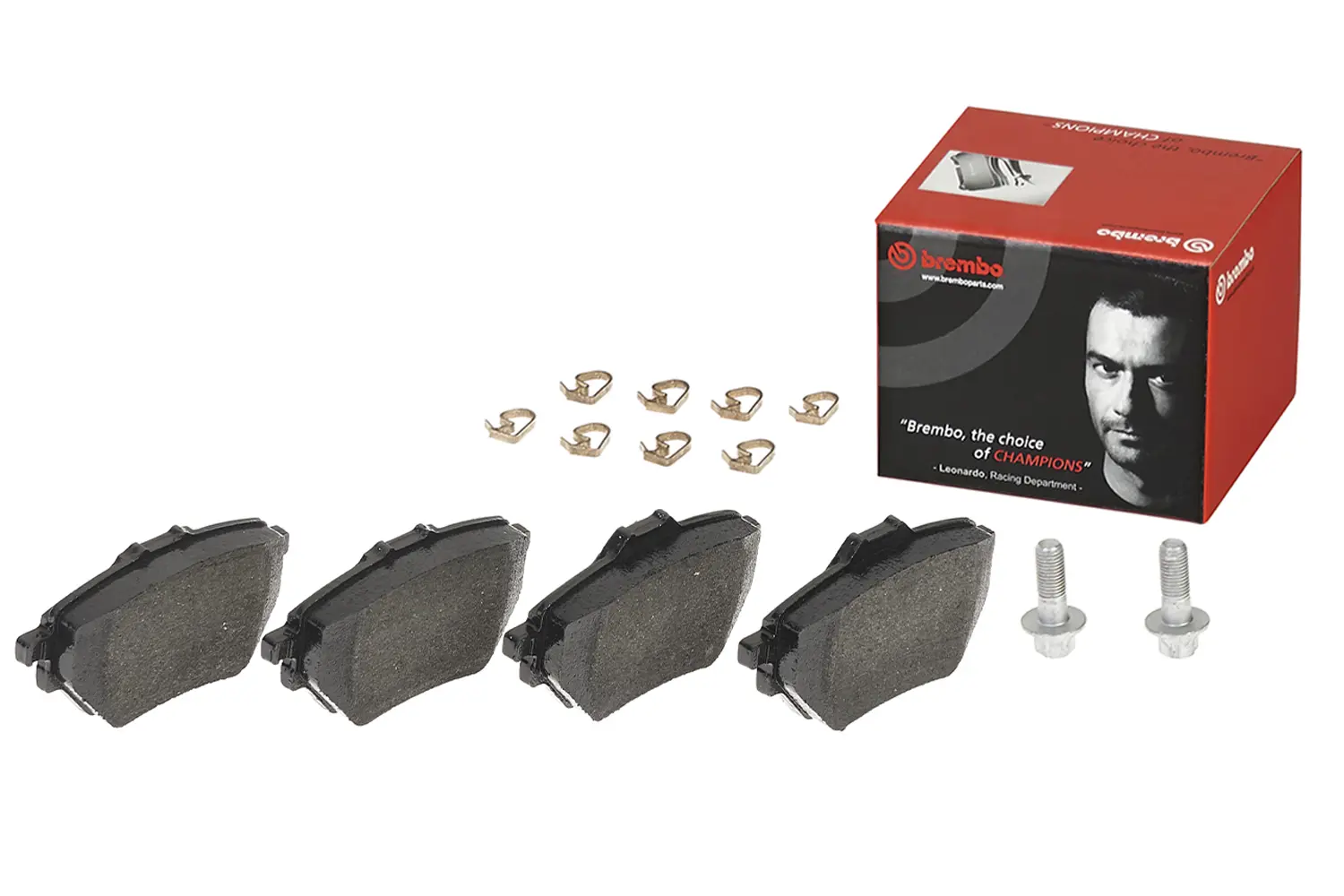 Brembo Pastiglie Freno Xtra P 61 101X – Kit Anteriore, Omologate ECE R-90, Con Bulloni, Per Sistemi Bosch