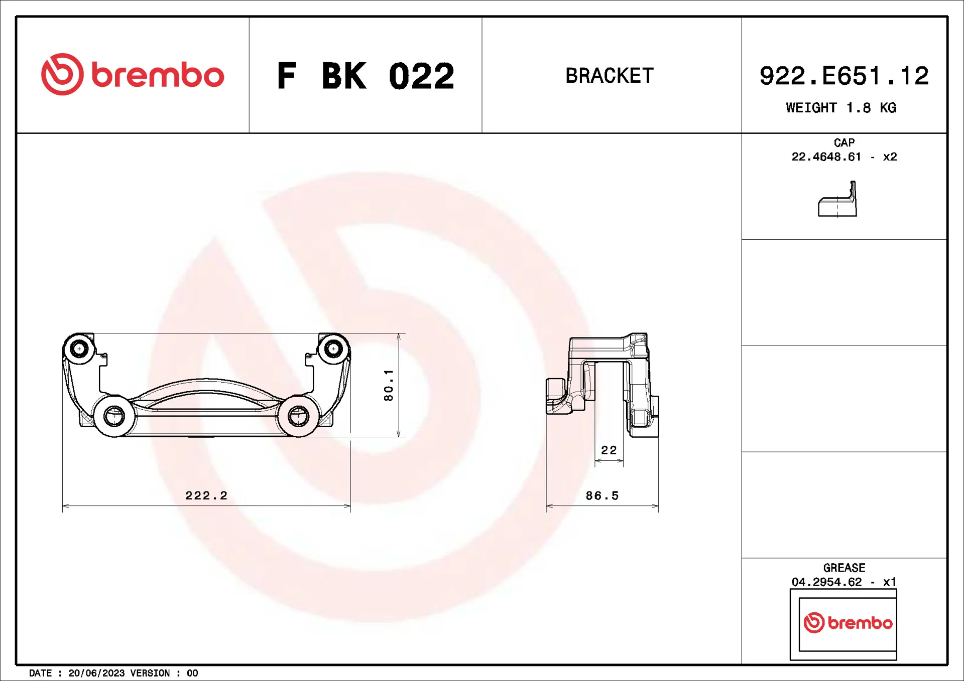 F BK 022