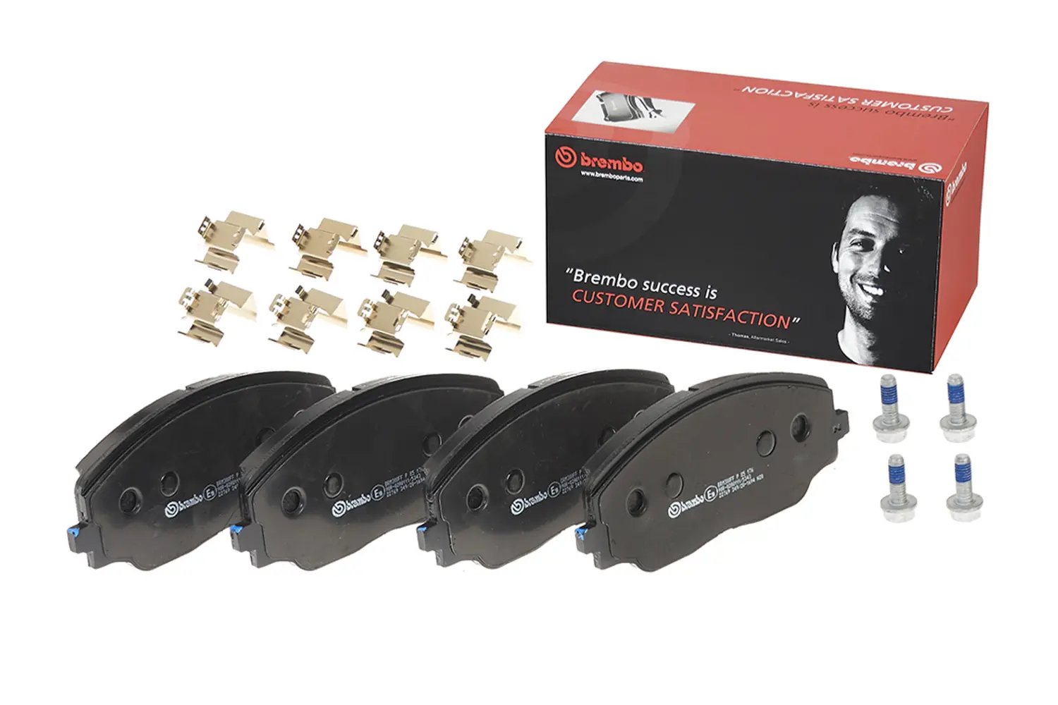 4 Plaquettes de frein BREMBO P 85 075X