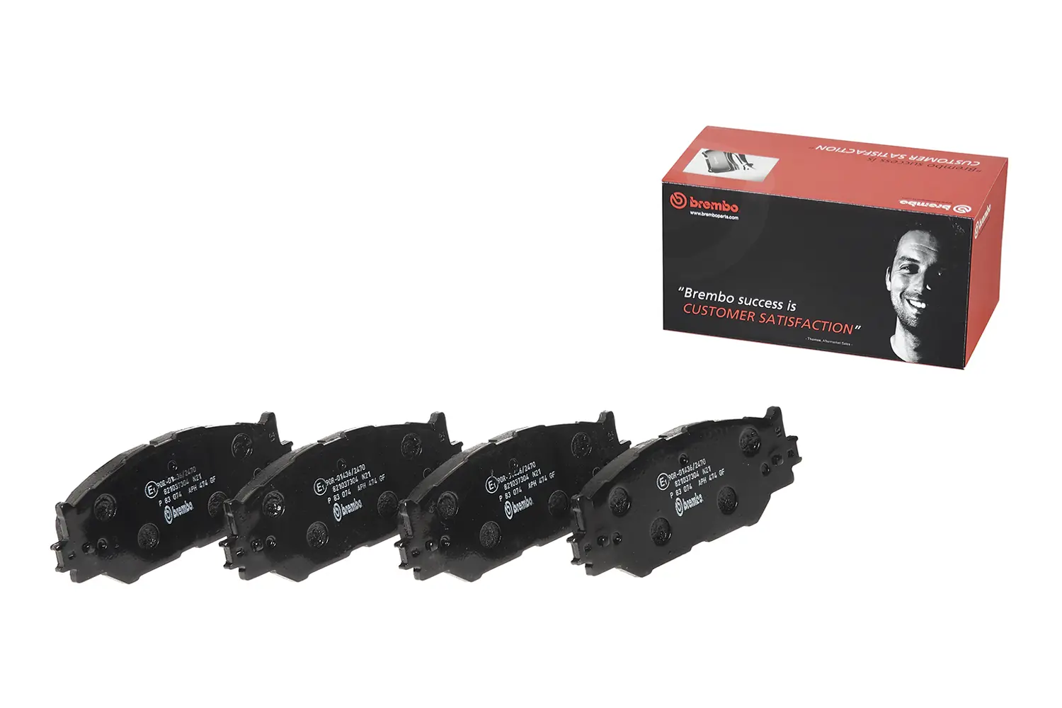 BREMTECH Front Brake Caliper Pad Fitting Kit – Fits Peugeot 607 807, BPF1674A