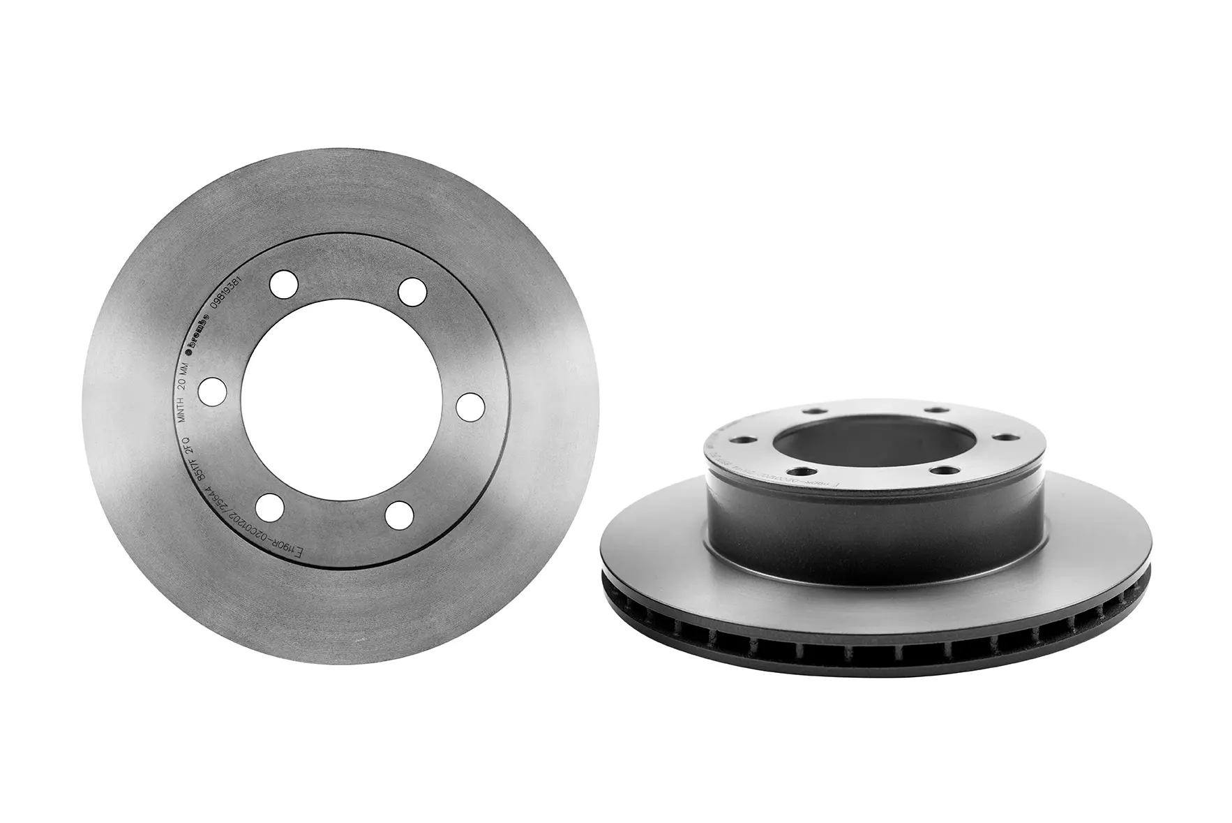 Brake disc Brembo 09.8193.81