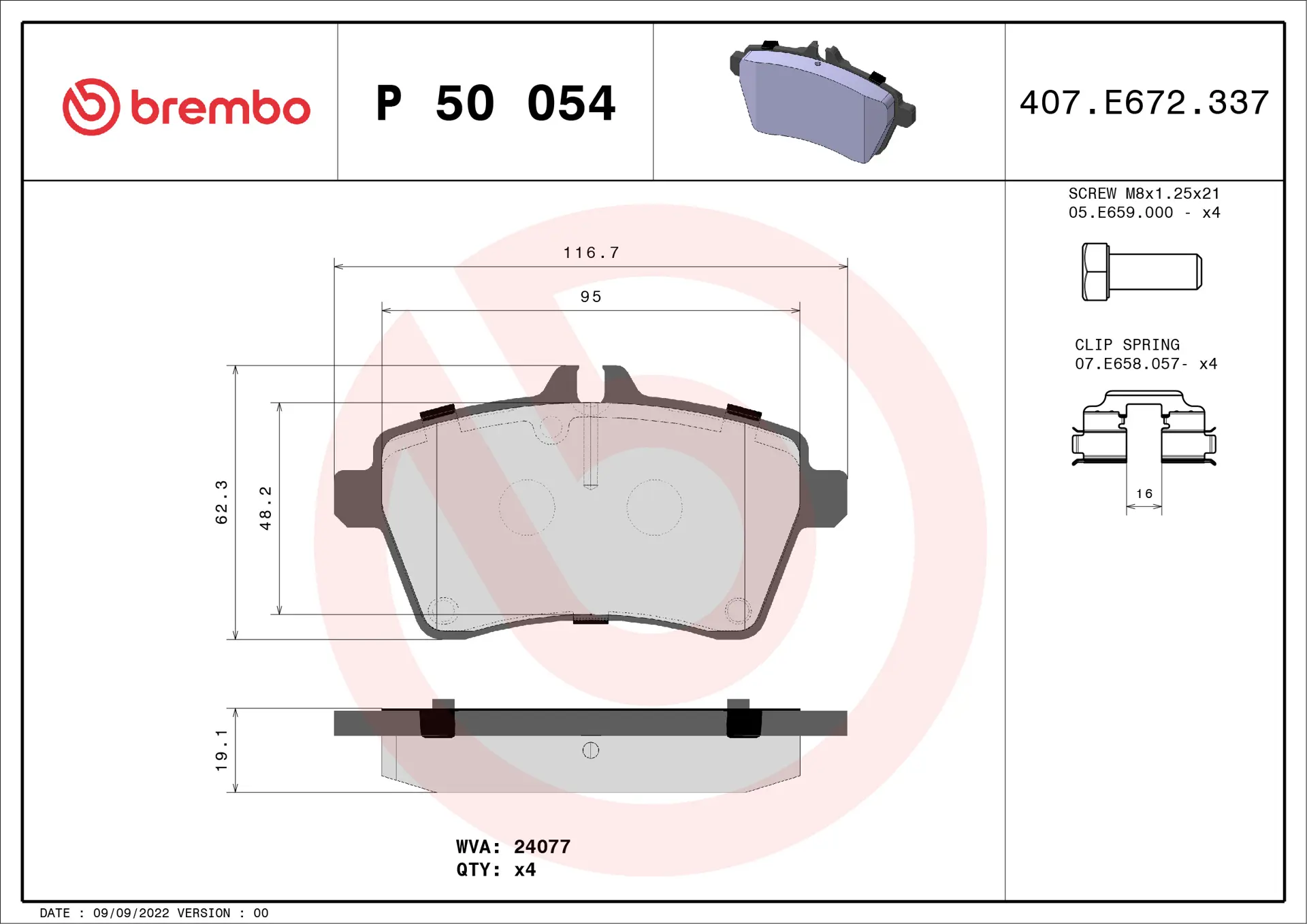 P 50 054