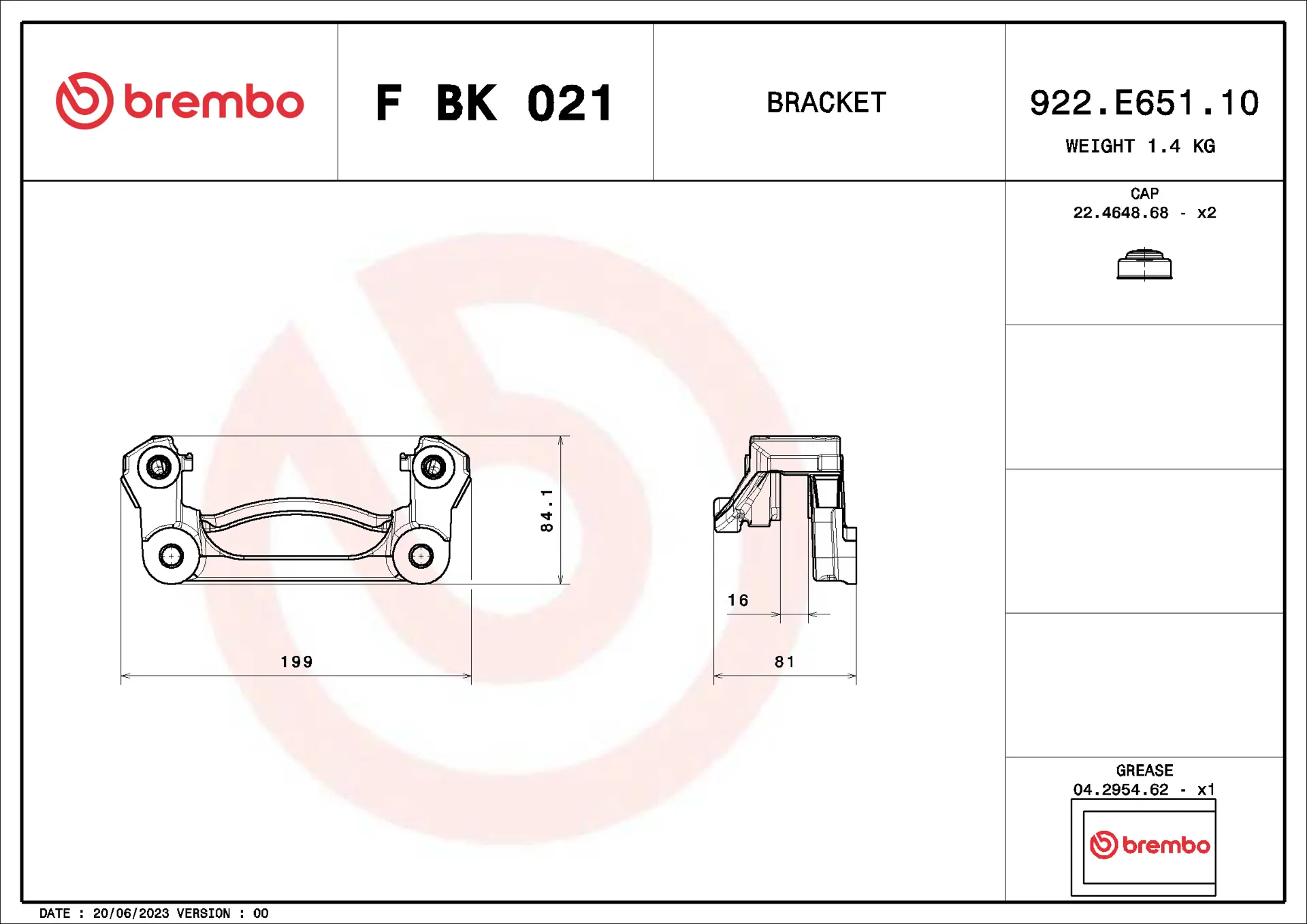 F BK 021
