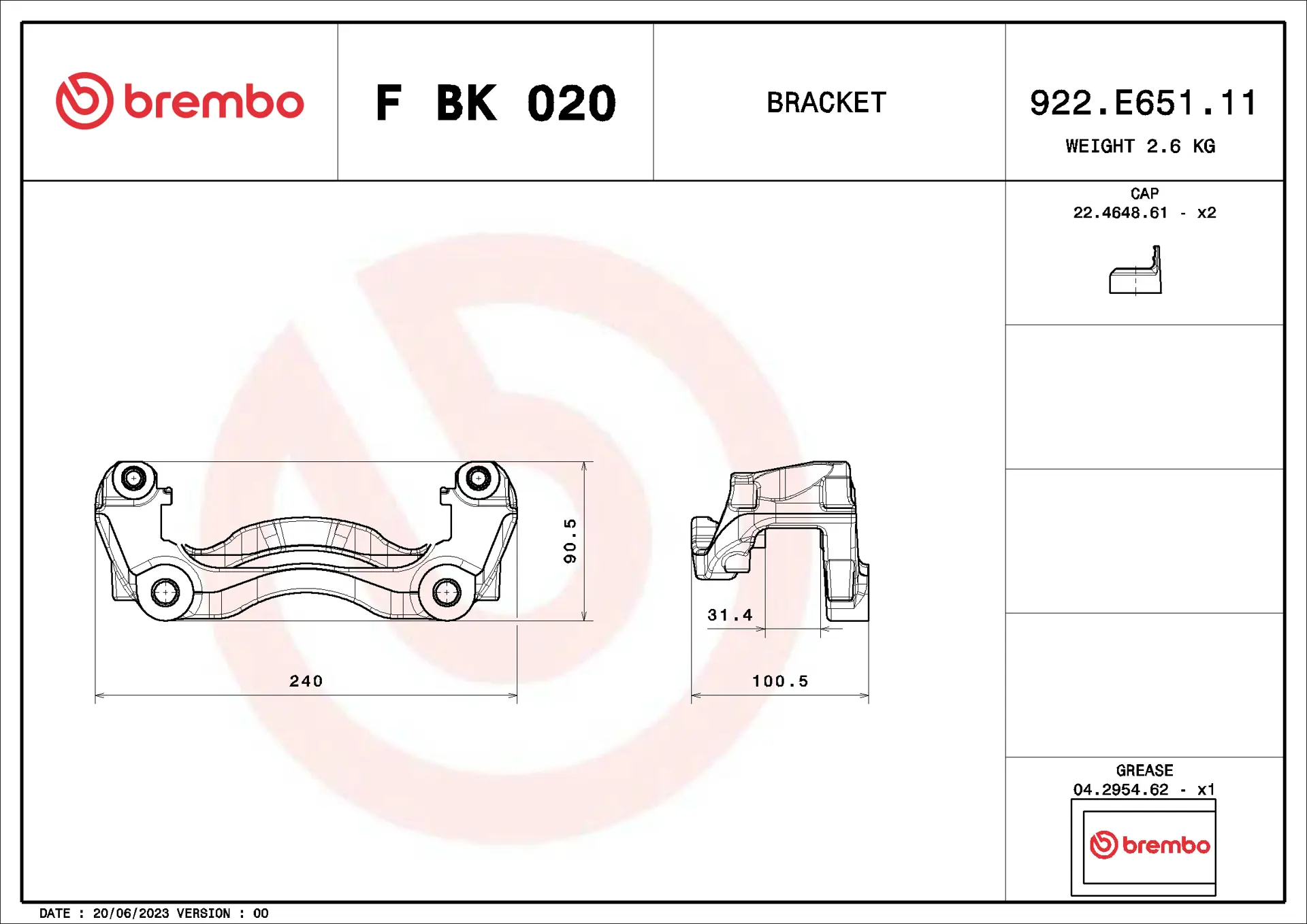 F BK 020