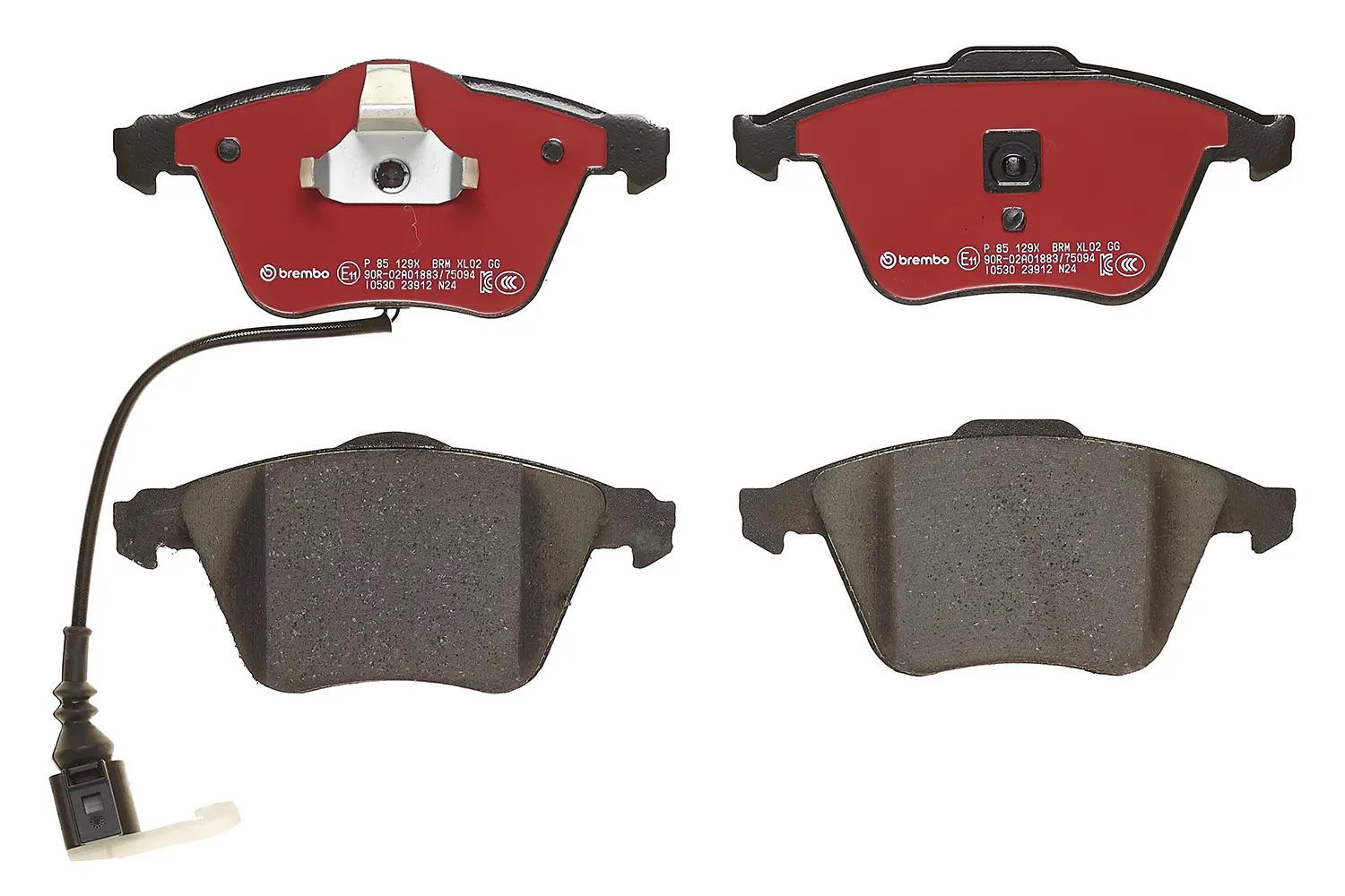 thumbnail image 2 of XYT Brake Pads For KTM SX65, XC65, SX85, XC85, SX105 - Front & Rear 2 of 6