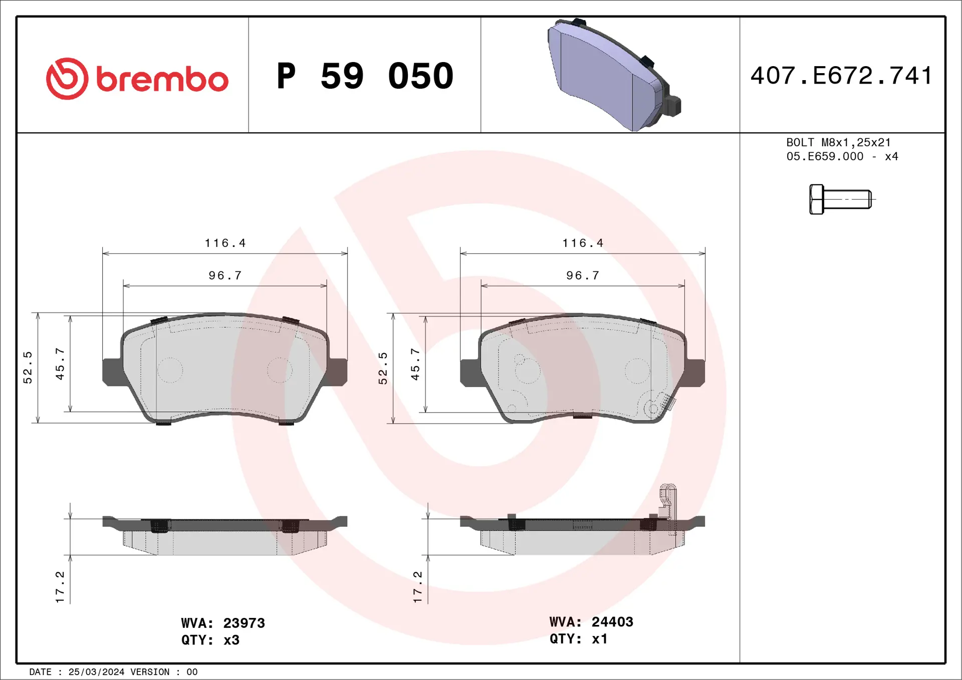 P 59 050
