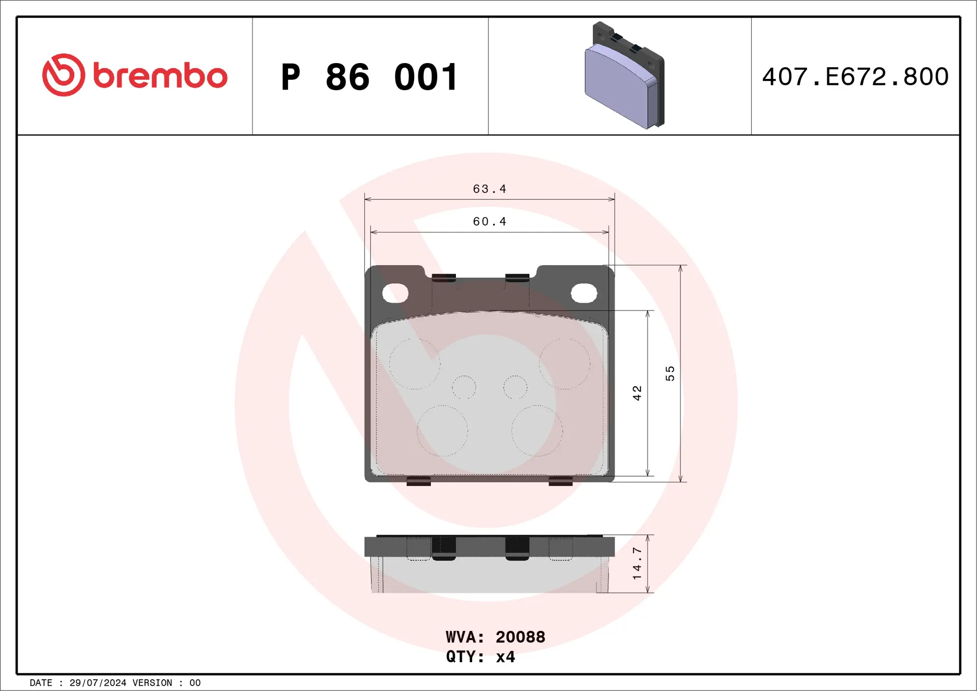 P 86 001