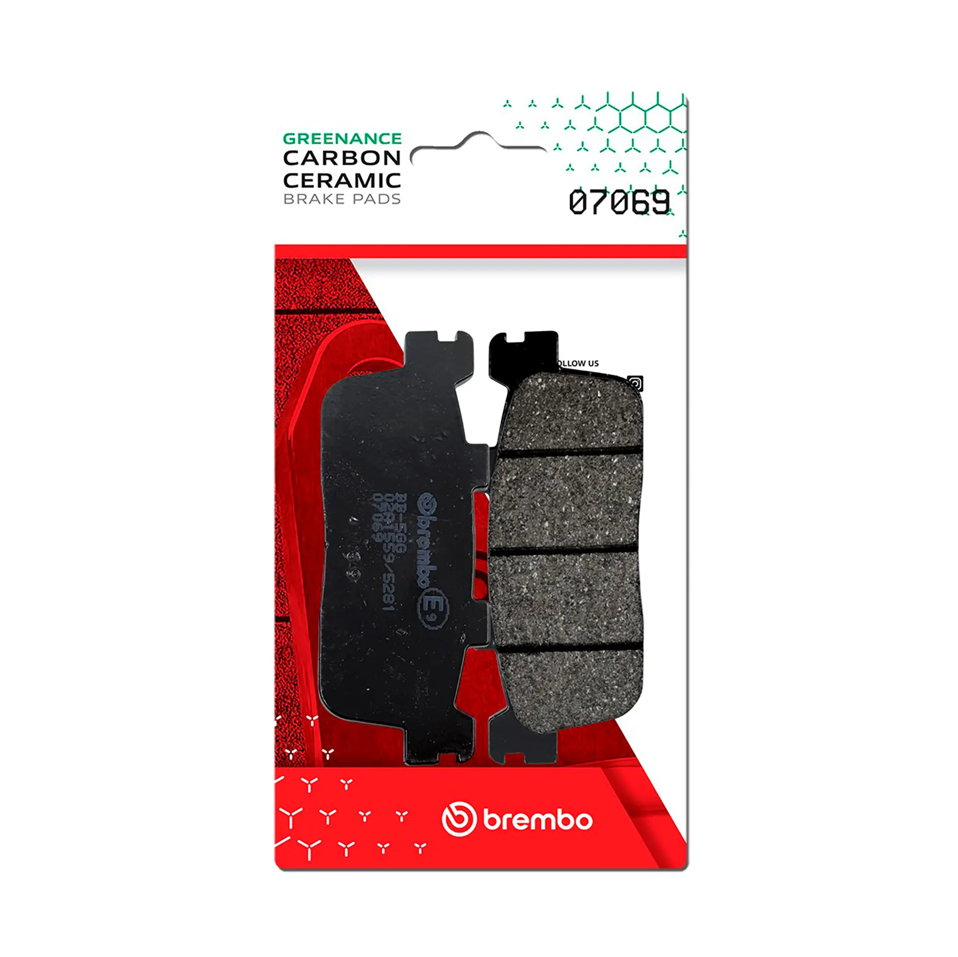 Brake pad Brembo 07069