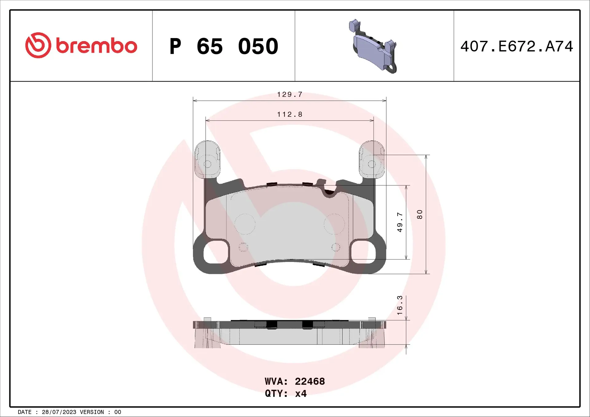 P 65 050
