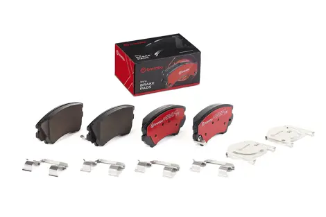 Brembo P 49 043 Remblokkenset, schijfrem - (4-delig