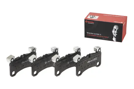 OE Replacement Brakes Brembo P24103N Ceramic Front Brake Pads - Premium Disc Brake Set For Ford & Lincoln Brembo Front Brake Pads