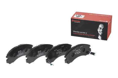 Brembo P 23 117 Remblokkenset, schijfrem - (4-delig