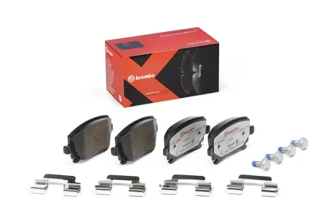 Brake Pad Set, Disc Brake BREMBO P 85 099X | Australia - View #4