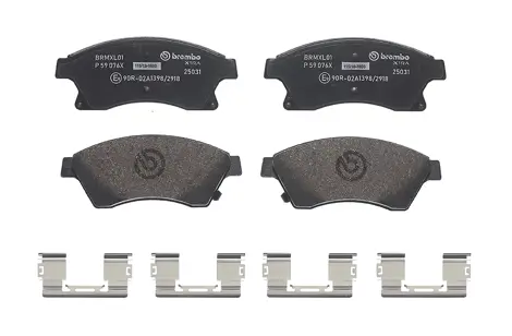 Pastiglie Freno Anteriori Brembo P 59 045 - Per Frenata Sicura E Silenziosa, Omologate ECE R90 - Foto 10