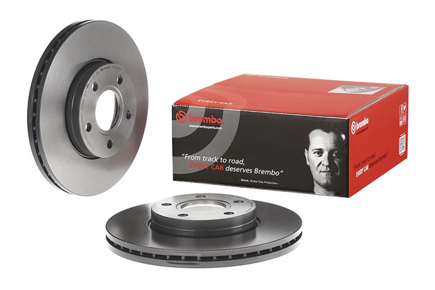 Brake discs and pads front Brembo 09.9464.11  P24061 