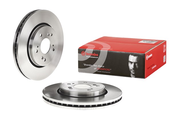 Set of 2 Brembo 09.A866.10 Front Brake Disc
